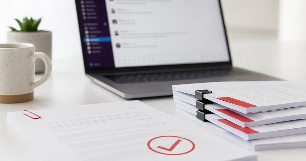 If Approvals Live in Slack Only, the Process Is Not Real